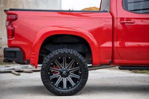 Chevrolet Silverado 1500 Fender Flares - Rough Country - SF1 - '19-'22 Chevrolet Silverado 1500 Fender Flares - Rough Country - SF1 - '19-'22